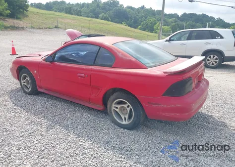 1996 Ford Mustang из США, поврежденный, VIN 1FALP4046TF106687